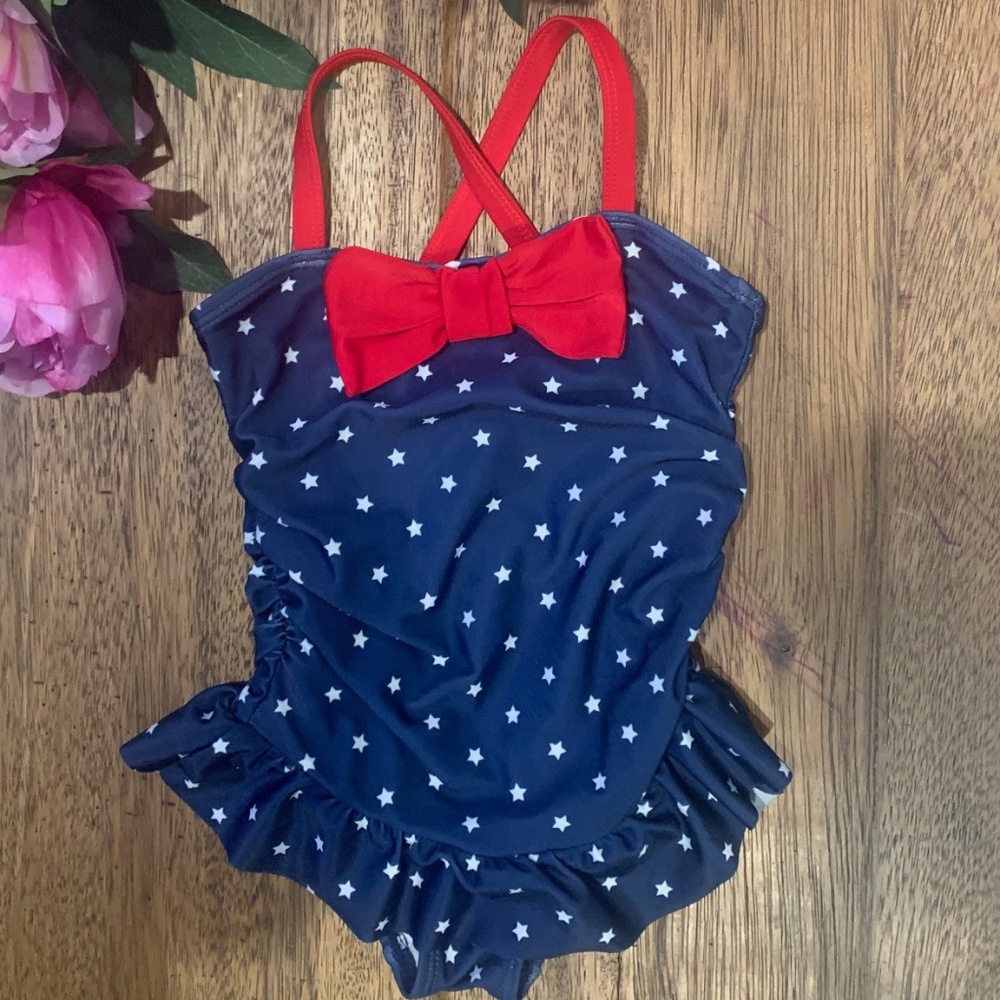 Gymboree 4th of July Swimsuit 2T.